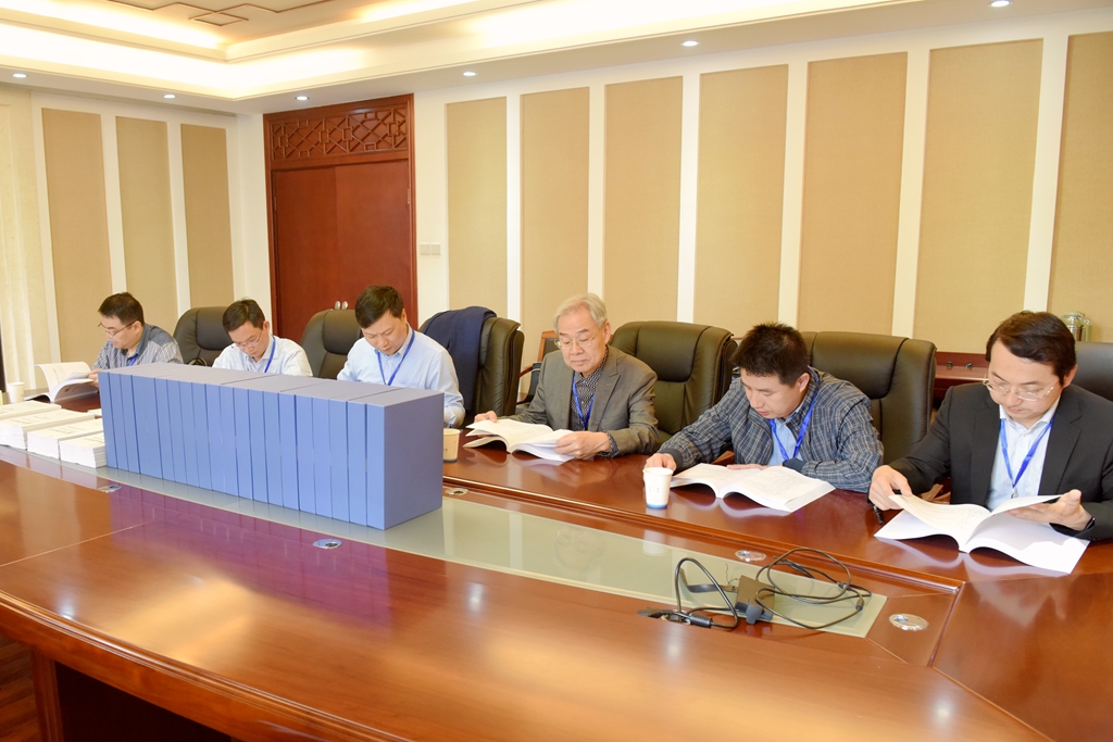 调研专家组查阅相关支撑材料
